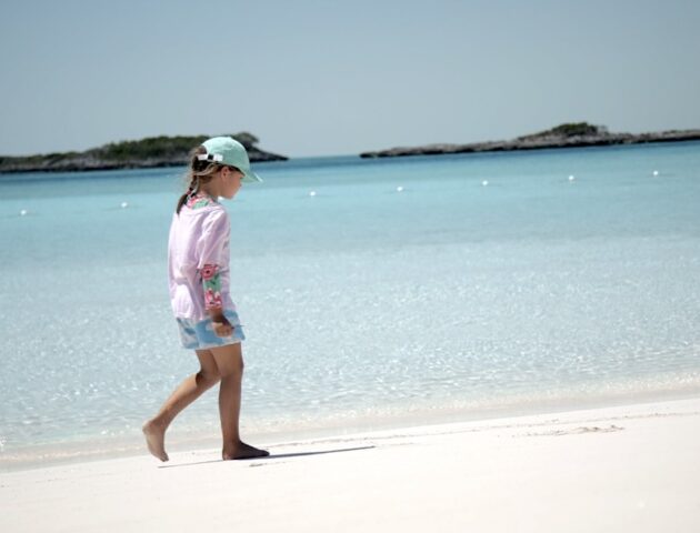 Iguana Beach in the Bahamas